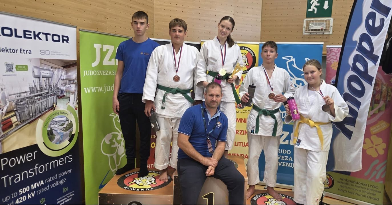 Koroški judoisti do 11 odličij na Pokalu Komende